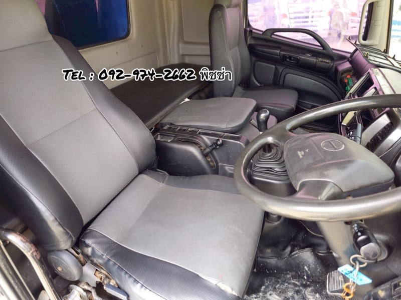 สิบล้อดั้มพ์พ่วงแม่-ลูก  HINO FM1A 344 แรง ปี 56  หางดั้มพ์ สามเพลา อู่สหกิจ ปี 56 (3163,3164)