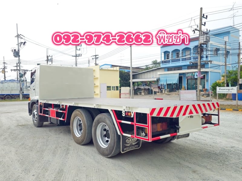 สิบล้อพื้นเรียบ HINO FL8J 260 แรง ปี 2560 (1784)