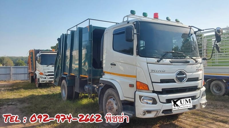 หกล้อบรรทุกขยะ HINO FG8J 240 แรงปี 66 (4084) หกล้อบรรทุกขยะ HINO FG8J 240 แรงปี 66 (4084)