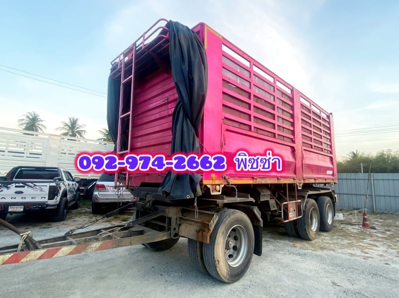 สิบล้อดั้มพ์เกษตรพ่วงแม่ลูก HINO FM1A 344 แรงม้า ปี 65 ทั้งแม่ลูก (0932 0933)