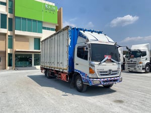 หกล้อตู้สิบบาน  HINO FC9J 175 แรงปี 56 (8338)