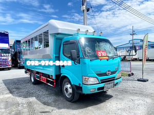หกล้อสองแถว HINO XZU 150 แรง ปี 2561 (5876) หกล้อสองแถว HINO XZU 150 แรง ปี 2561 (5876)