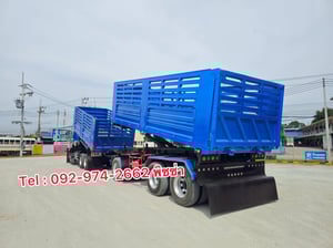 สิบล้อดัมพ์พ่วงแม่ลูก  ISUZU  FXZ 360 แรง ปี 2566 (3502,3088)