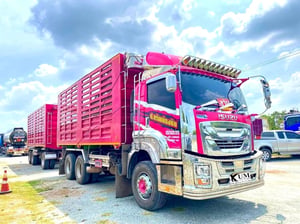 สิบล้อดั้มพ่วงแม่+ลูก ISUZU FXZ 360 แรงปี 65 (2591,2592) สิบล้อดั้มพ่วงแม่+ลูก ISUZU FXZ 360 แรงปี 65 (2591,2592)