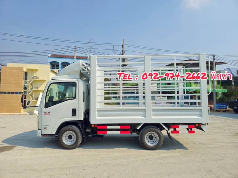 สี่ล้อคอก ISUZU NLR  130แรง ปี 2555 (8467)