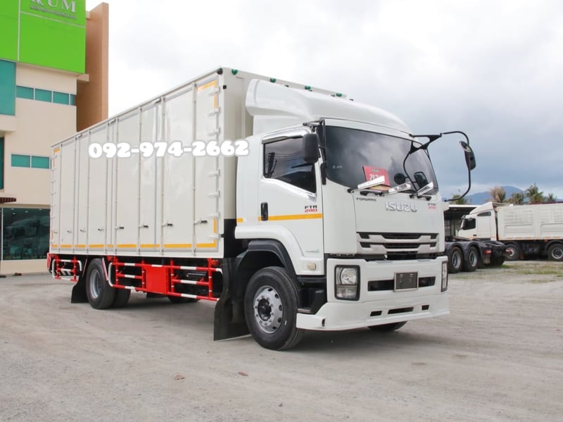 💥เก็บงานสวยอู่ BBC💥หกล้อตู้สิบบาน ISUZU FTR 240 แรง ปี 61 (0510)ถ้