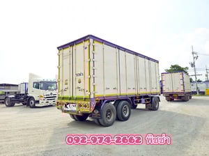  หางตู้พ่วงสิบบาน อู่ PT ปี 63 สามเพลา (4972)