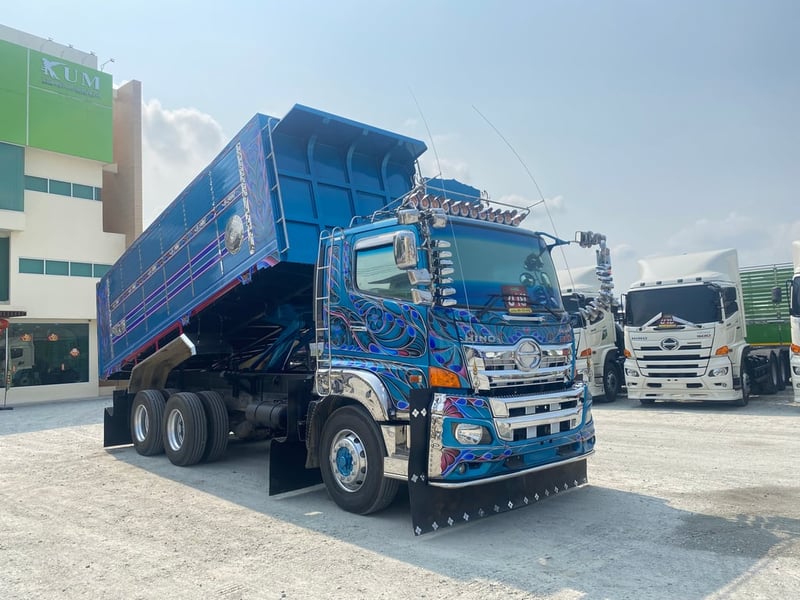 สิบล้อดั้มพ์ HINO FM2P 380 แรง ปี 2564 (2344) สิบล้อดั้มพ์ HINO FM2P 380 แรง ปี 2564 (2344)