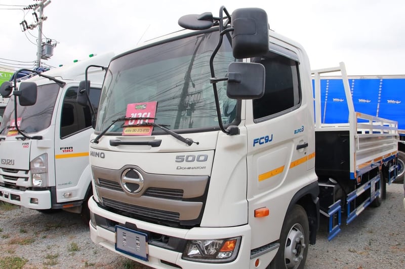 💥ไมล์ 900 โล💥หกล้อกระบะคาร์โก้ HINO FC9J 175 แรง ปี 67  (3859)