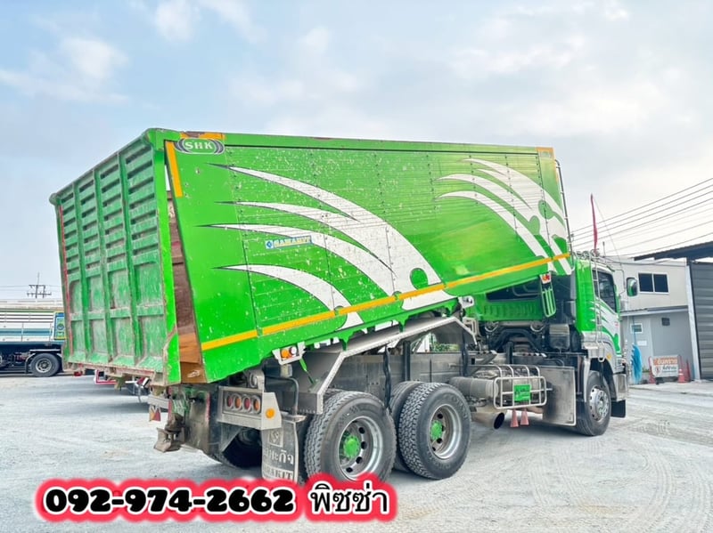 สิบล้อดั้มพ์ IZUSU FXZ 360  แรง ปี2565 (1245,1246) 