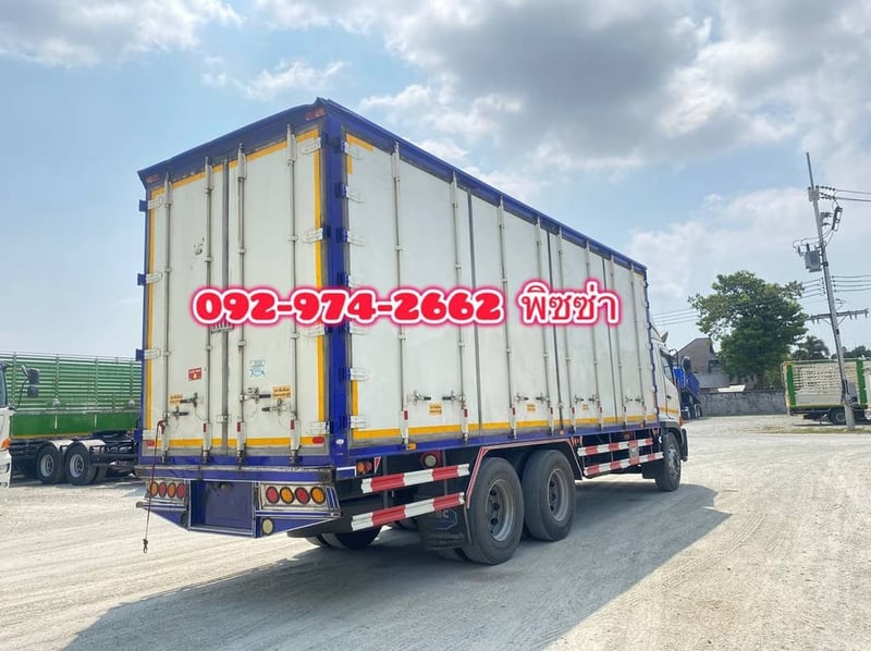 สิบล้อตู้สิบบาน HINO FL8J 260 แรง ปี 66 (1698)