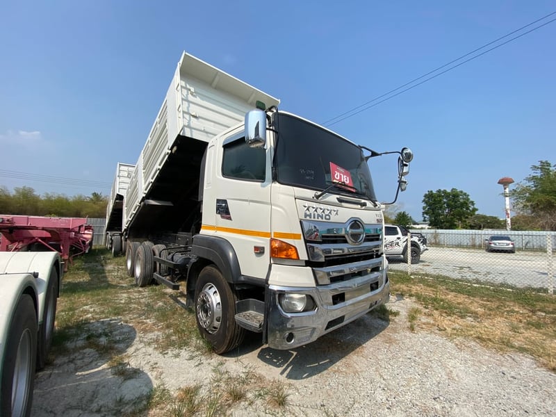 สิบล้อดั้มพ์ HINO FM1A 344 แรง ปี 2560 (2539)