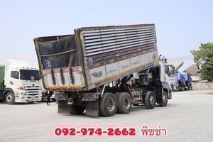 สิบสองล้อดั้มพ์  ISUZU FYH 360 แรง ปี 56(2507)