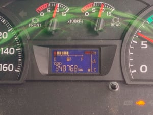 สิบล้อดั้มพ์ HINO  FM1A 344 แรง ปี 2560(2539,3778)