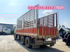 สิบล้อกระบะคอก HINO FL8J  260 แรงม้า ปี 2559 (2895)