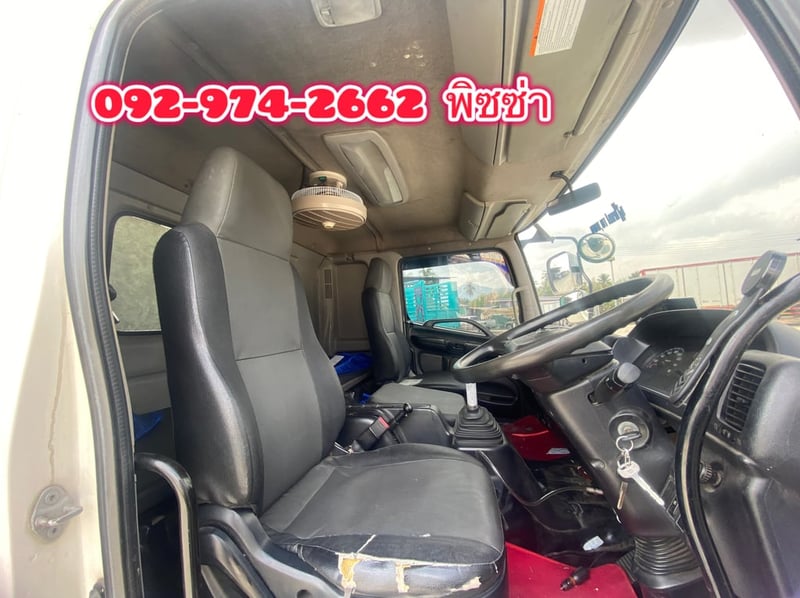 หกล้อตู้สิบบาน HINO FG8J 240 แรง ปี 2561(4378)