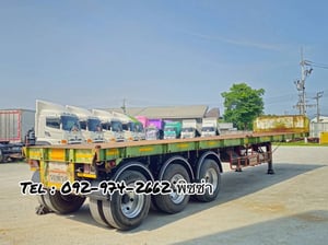 หางพื้นเรียบ สามเพลา อู่ BPT ปี 58 (7339) หางพื้นเรียบ สามเพลา อู่ BPT ปี 58 (7339)