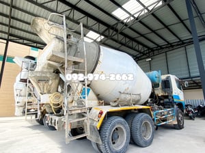 สิบล้อโม่ปูน HINO FM1A 330 แรง ปี 2555(0741)