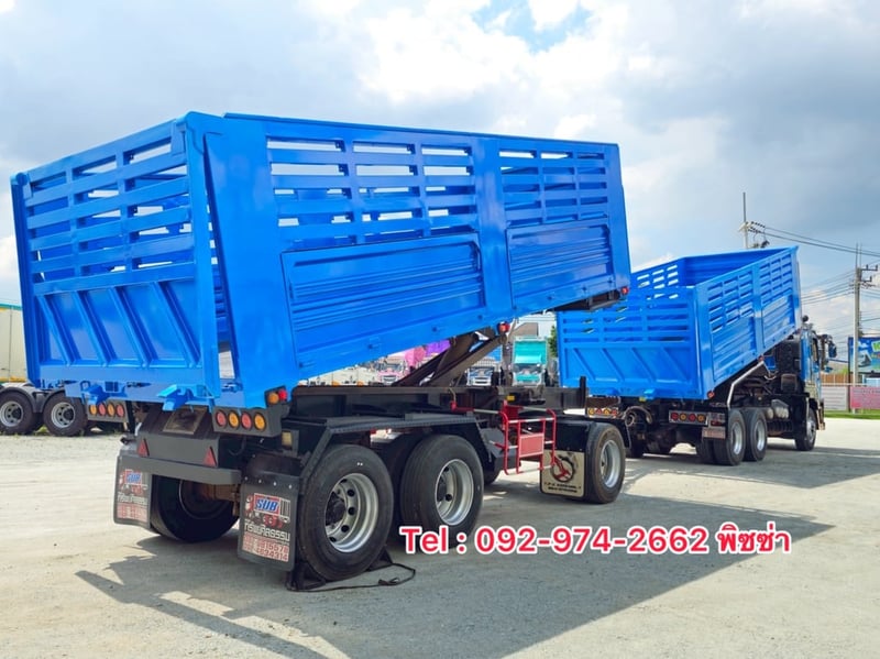 สิบล้อดั้มพ์พ่วง ปี 2565 ISUZU FXZ 360 แรงม้า(1694)(3088) สิบล้อดั้มพ์พ่วง ปี 2565 ISUZU FXZ 360 แรงม้า(1694)(3088)