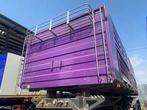 หางเซมิดั้มพ์ สองเพลา อู่เพชรรัตน์นำกิจเจริญ ปี 66 (9819)สน