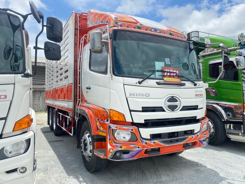สิบล้อคอก HINO FL8J 260 แรง ปี 2559(2895)