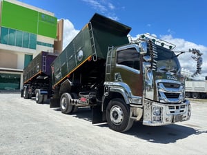 หกล้อดั้มพ์ พ่วงแม่ลูก ปี 2565 ISUZU FTR 240 แรงม้า ( 5403)(5404) หกล้อดั้มพ์ พ่วงแม่ลูก ปี 2565 ISUZU FTR 240 แรงม้า ( 5403)(5404)