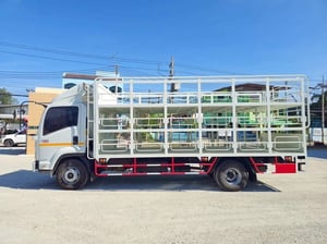 หกล้อคอกบรรทุกน้ำ รถขนน้ำขวด  ISUZU FRR 190 แรง ปี 64(4513)
