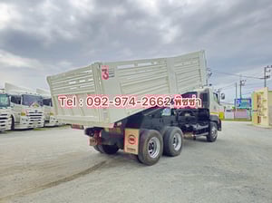 สิบล้อดั้มพ์ HINO FM1A 344แรง ปี 2560 (2539)