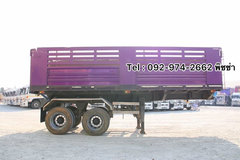 หางเซมิดั้มพ์ สองเพลา อู่เพชรรัตน์นำกิจเจริญ ปี 66 (9819)