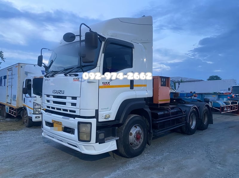 หัวลากVายตัด 1,190,000.- รวมเครื่องเจน💥 ISUZU GXZ 360 แรง ปี 56 (2632)