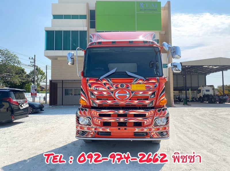 สิบสองล้อหัวลาก HINO VICTOR 500 FM1A 344แรง ปี 66 (9078)