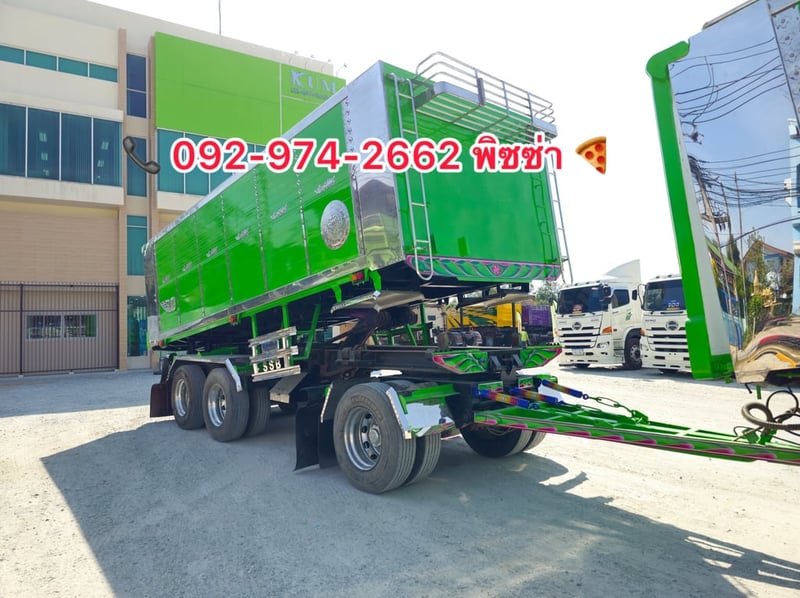 สิบล้อดัมพ์พ่วงแม่-ลูก ISUZU FXZ 360 แรง ปี 2565(2868,2869) สิบล้อดัมพ์พ่วงแม่-ลูก ISUZU FXZ 360 แรง ปี 2565(2868,2869)