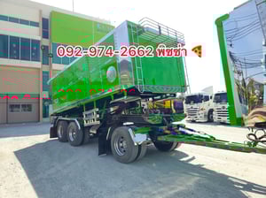 สิบล้อดัมพ์พ่วงแม่-ลูก ISUZU FXZ 360 แรง ปี 2565(2868,2869) สิบล้อดัมพ์พ่วงแม่-ลูก ISUZU FXZ 360 แรง ปี 2565(2868,2869)