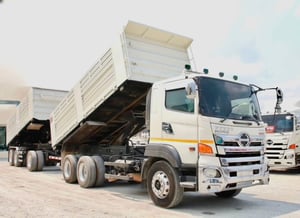 สิบล้อดั้มพ์ HINO  FM1A 344 แรง ปี 2560(2539,3778)