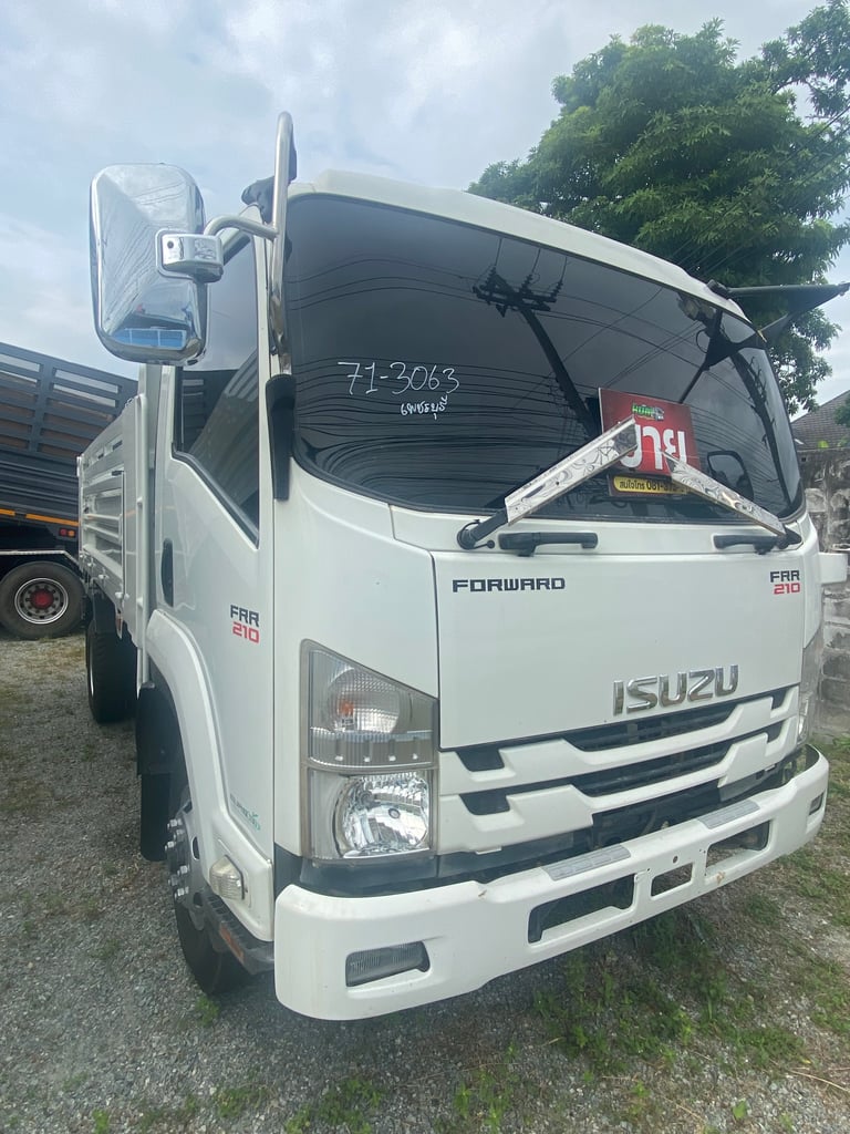 ISUZU FRR 210แรงม้า รถบรรทุก 6ล้อ ดั้มพ์ ปี2021(3063)