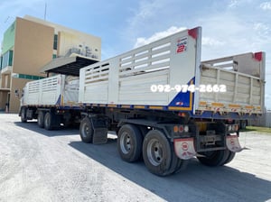 สิบล้อดั้มพ์พ่วง HINO FM1A 344 แรง ปี 53(9321,9322 )