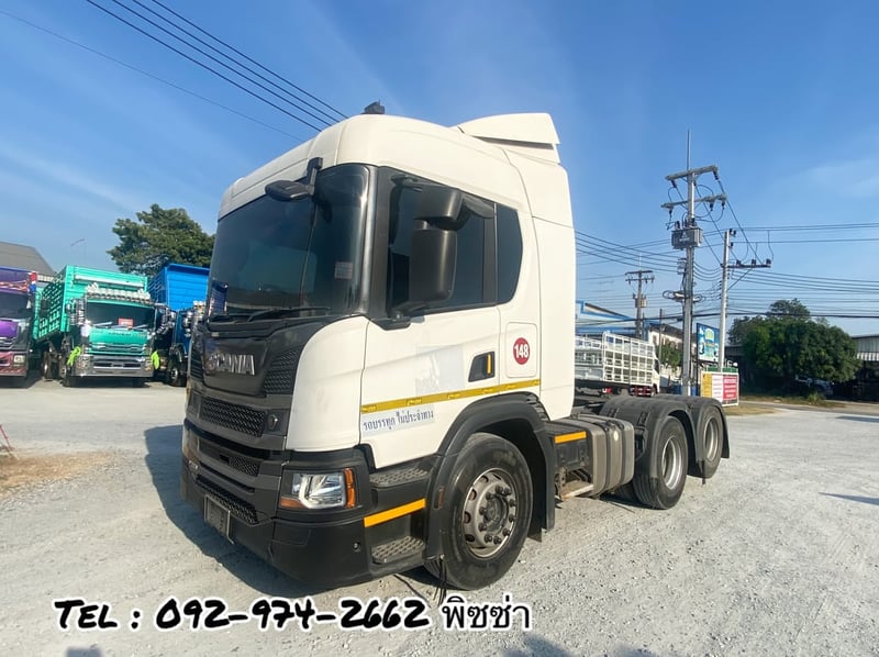 สิบล้อหัวลาก SCANIA P360  แรง ปี 2563 (1372)