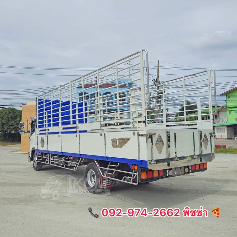 หกล้อคอก ISUZU FRR  210 แรง ปี 2565 (9202)