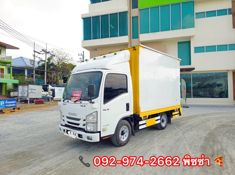 สี่ล้อตู้ ISUZU NLR 104 แรง ปี 64 (1635)