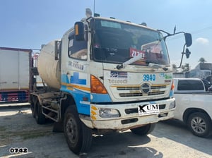 สิบล้อโม่ปูน  HINO FM1A 330 แรงปี 55  (0742)