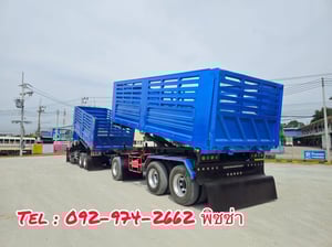 สิบล้อดั้มพ์พ่วงแม่ลูก ISUZU  FXZ 360 แรง ปี 2566 (5392,5393)