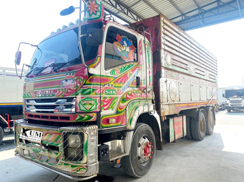 สิบล้อดั้มพ์ ISUZU FXZ 360 แรง ปี 53(0361)