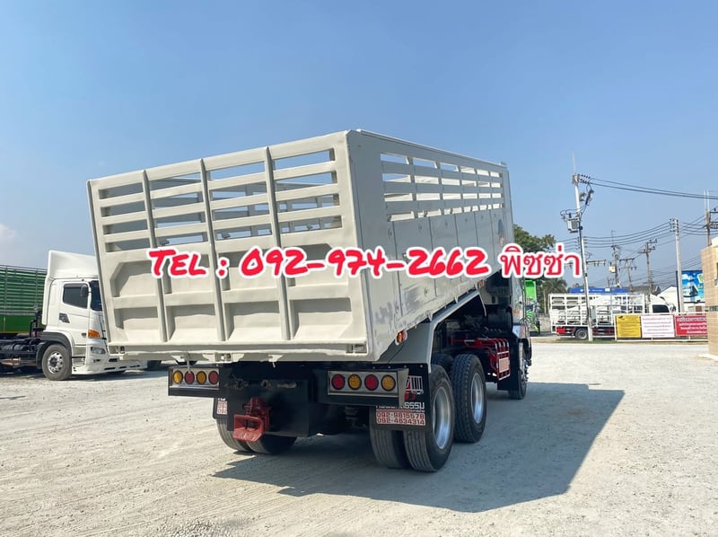 สิบล้อดั้มพ์ HINO FM1A 344 แรง ปี 2559(5045)