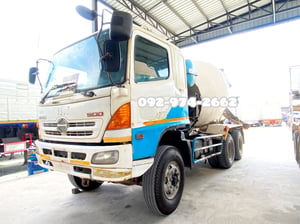 สิบล้อโม่ปูน HINO FM1A 330 แรง ปี 2555(0741)