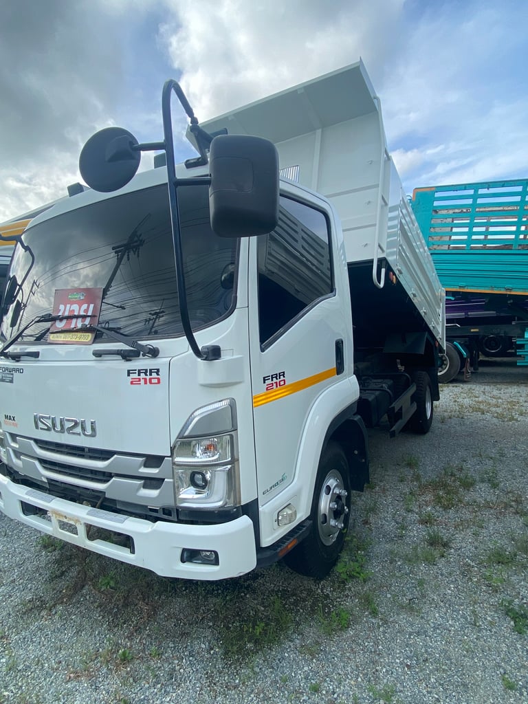 ISUZU FRR 210แรงม้า รถบรรทุก 6ล้อ ดั้มพ์ ปี2022(1030)