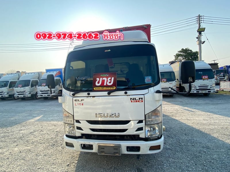 สี่ล้อตู้จัมโบ้ ISUZU NLR 104 แรงปี 65(3710)