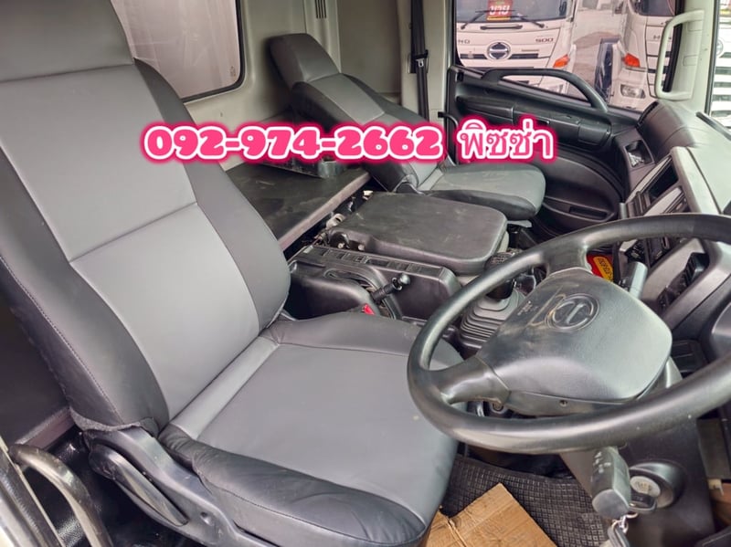 สิบล้อพื้นเรียบ HINO FL8J 260 แรง ปี 2560 (1784)