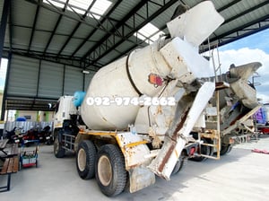 สิบล้อโม่ปูน HINO FM1A 330 แรง ปี 2556(9081)