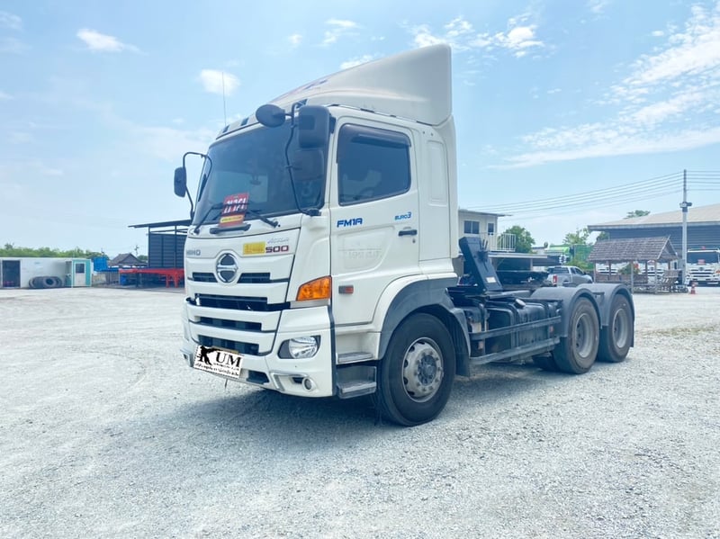 HINO FM1A 344 แรง ปี 2566 (2528) สิบล้อหัวลาก ปีใหม่ ไมล์น้อย ‼️