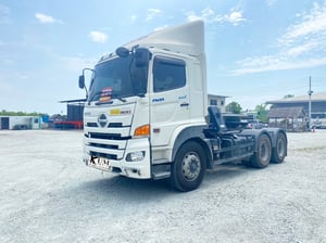 HINO FM1A 344 แรง ปี 2566 (2528) สิบล้อหัวลาก ปีใหม่ ไมล์น้อย ‼️